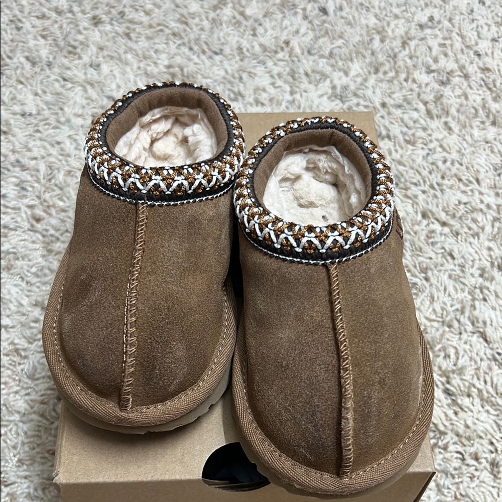 UGG Kids Brown Suede Boots